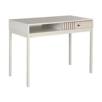 Стол компьютерный SIGNAL FROST B1 дуб альпийский/белый